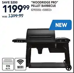 RONA TRAEGER WOODRIDGE PRO PELLET BARBECUE offer