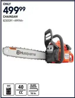 RONA CHAINSAW offer