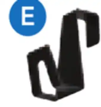 RONA BLACK GALVANIZED STEEL ACCESSORIES offer