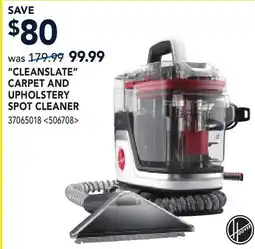 RONA CLEANSLATE CARPET AND UPHOLSTERY SPOT CLEANER offer