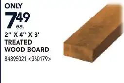 RONA 2 X 4 X 8' TREATED WOOD BOARD offer