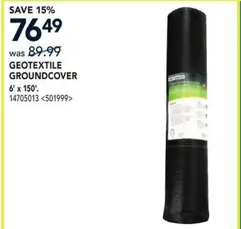 RONA GEOTEXTILE GROUNDCOVER 6' x 150' offer