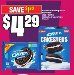 Chalo FreshCo Christie Family Size Cookies 285-488 g Selected Varieties offer