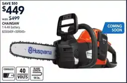 RONA HUSQVARNA CHAINSAW offer