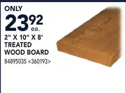 RONA 2 x 10 x 8' TREATED WOOD BOARD offer