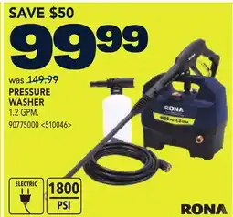 RONA PRESSURE WASHER offer