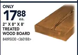 RONA 2 X 8 X 8' TREATED WOOD BOARD offer