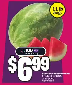 Chalo FreshCo Seedless Watermelon Product of USA or Mexico offer