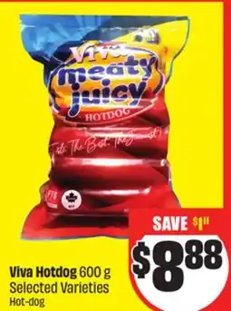 Chalo FreshCo Viva Hotdog 600 g Selected Varieties offer