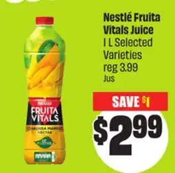 Chalo FreshCo Nestlé Fruita Vitals Juice 1 L Selected Varieties offer