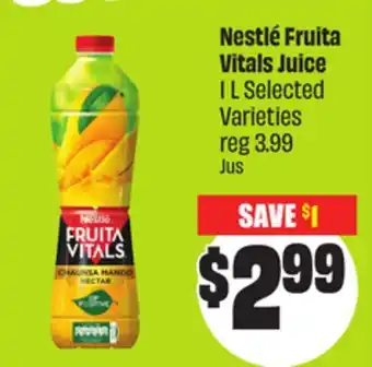 Chalo FreshCo Nestlé Fruita Vitals Juice 1 L Selected Varieties offer