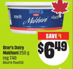 Chalo FreshCo Brar's Dairy Makhani 250 g offer