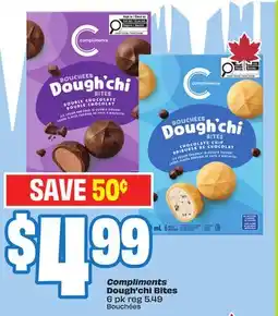 Chalo FreshCo Compliments Dough'chi Bites 6 pk offer