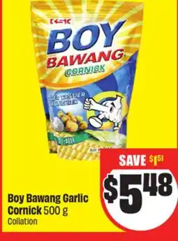 Chalo FreshCo Boy Bawang Garlic Cornick 500 g offer