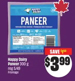 Chalo FreshCo Happy Dairy Paneer 300 g offer