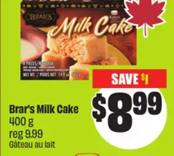Chalo FreshCo Brar's Milk Cake 400 g offer