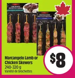 Chalo FreshCo Marcangelo Lamb or Chicken Skewers 240-320 g offer