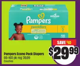 Chalo FreshCo Pampers Econo Pack Diapers 66-160 pk offer