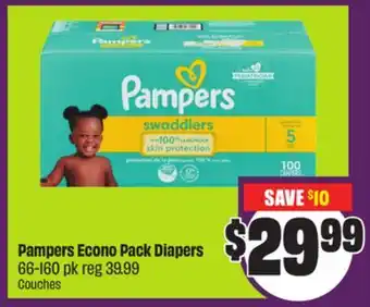 Chalo FreshCo Pampers Econo Pack Diapers 66-160 pk offer