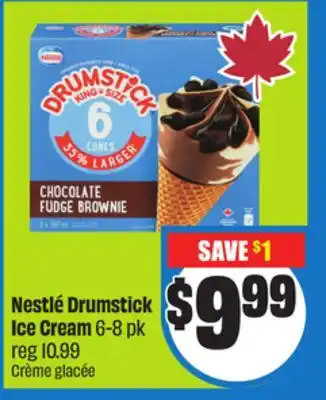 Chalo FreshCo Nestlé Drumstick Ice Cream 6-8 pk offer