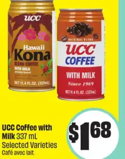 Chalo FreshCo UCC Coffee with Milk 337 mL Selected Varieties offer