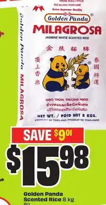 Chalo FreshCo Golden Panda Scented Rice 8 kg offer