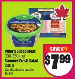 Chalo FreshCo Piller's Sliced Meat 300-350 g or Summer Fresh Salad 800 g offer