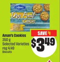 Chalo FreshCo Aman's Cookies 350 g Selected Varieties offer