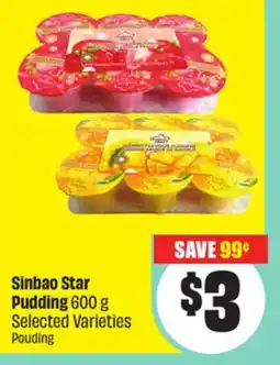 Chalo FreshCo Sinbao Star Pudding 600 g Selected Varieties offer
