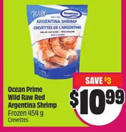 Chalo FreshCo Ocean Prime Wild Raw Red Argentina Shrimp Frozen 454 g offer