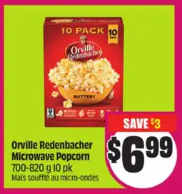 Chalo FreshCo Orville Redenbacher Microwave Popcorn 700-820 g 10 pk offer