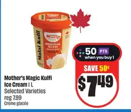 Chalo FreshCo Mother's Magic Kulfi Ice Cream 1 L Selected Varieties offer