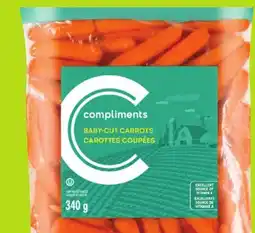 FreshCo Compliments Mini Peeled Carrots 340 g offer