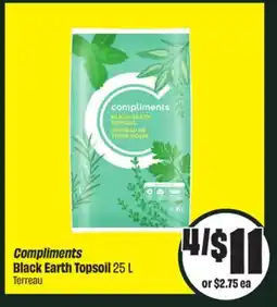 Chalo FreshCo Compliments Black Earth Topsoil 25 L offer
