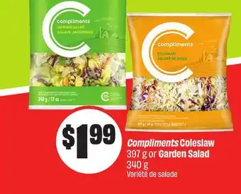 Chalo FreshCo Compliments Coleslaw g 340 g offer
