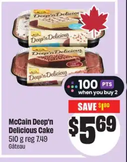 FreshCo McCain Deep'n Delicious Cake 510 g offer