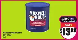 Chalo FreshCo Maxwell House Coffee 864-925 g offer