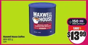 Chalo FreshCo Maxwell House Coffee 864-925 g offer