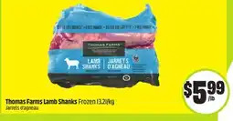 FreshCo Thomas Farms Lamb Snacks Frozen $13.21/kg offer