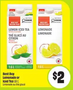 FreshCo Best Buy Lemonade or Iced Tea 1.6L offer