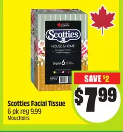 FreshCo Scotties Facial Tissue 6 pk offer