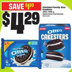 FreshCo Christie Family Size Cookies 285-488 g Selected Varieties offer