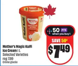 FreshCo Mother's Magic Kulfi Ice Cream 1L Selected Varieties offer