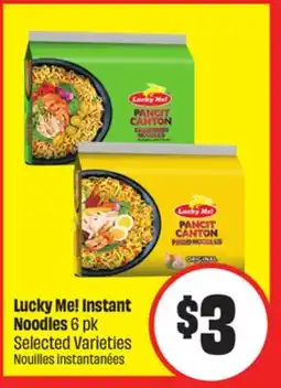 FreshCo Lucky Me! Instant Noodles 6 pk Selected Varieties offer