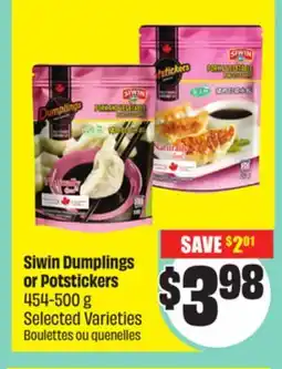 FreshCo Siwin Dumplings or Potstickers 454-500 g offer