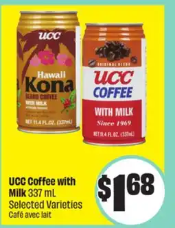 FreshCo UCC Coffee with Milk 337 mL Selected Varieties offer