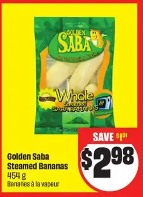 FreshCo Golden Saba Steamed Bananas 454g offer