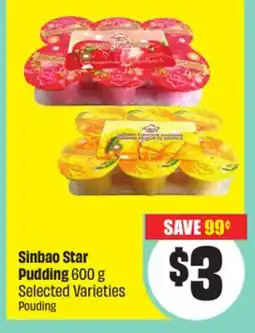 FreshCo Sinbao Star Pudding 600 g Selected Varieties offer