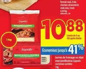 Maxi SAPUTO MOZZARELLISSIMA offer
