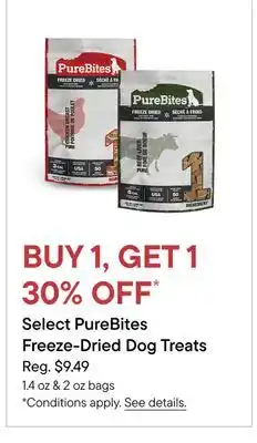 Petvalu Select PureBites Freeze-Dried offer